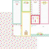 Doodlebug Design - Made With Love Collection - 12 x 12 Double Sided Paper - Sugar Sprinkles