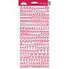 Doodlebug Design - Cardstock Stickers - Alphabet - My Type - Ladybug