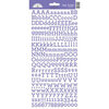 Doodlebug Design - Cardstock Stickers - Alphabet - My Type - Lilac