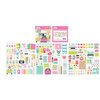 Doodlebug Design - Cute and Crafty Collection - Odds and Ends - Die Cut Cardstock Pieces