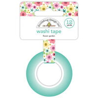 Doodlebug Design - My Happy Place Collection - Washi Tape - Flower Garden
