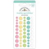 Doodlebug Design - My Happy Place Collection - Stickers - Matte Sprinkles - Enamel Dots - Retro Assortment