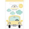 Doodlebug Design - My Happy Place Collection - Stickers - Doodle-Pops - Puddle Jumper