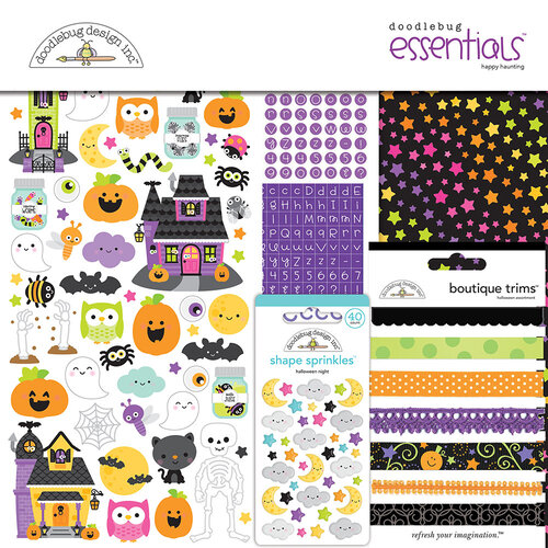 Doodlebug Design - Happy Haunting Collection - Essentials Kit