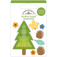 Doodlebug Design - Great Outdoors Collection - Stickers - Shaker-Pops - Wonderful Time
