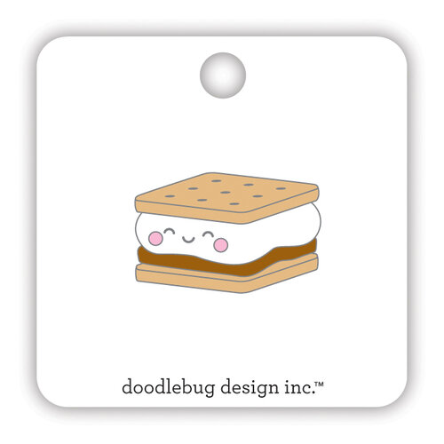 Doodlebug Design - Great Outdoors Collection - Collectible Pins - S'more Fun