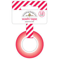 Doodlebug Design - Let It Snow Collection - Washi Tape - Peppermint Twist