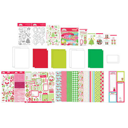 Doodlebug Design - Let It Snow Collection - Christmas Card Value Bundle