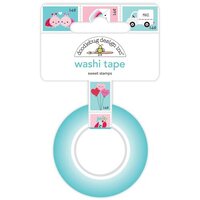 Doodlebug Design - Lots Of Love Collection - Washi Tape - Sweet Stamps