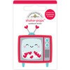 Doodlebug Design - Lots Of Love Collection - Stickers - Shaker-Pops - Telly Time