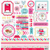 Doodlebug Design - Lots Of Love Collection - 12 x 12 Cardstock Stickers - This and That