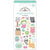 Doodlebug Design - Pretty Kitty Collection - Stickers - Shape Sprinkles - Enamel - Purr-fect Pals