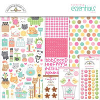 Doodlebug Design - Pretty Kitty Collection - Essentials Kit