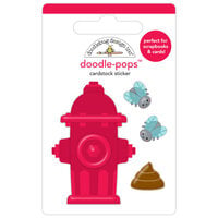 Doodlebug Design - Doggone Cute Collection - Stickers - Doodle-Pops - Rest Stop