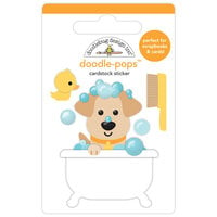 Doodlebug Design - Doggone Cute Collection - Stickers - Doodle-Pops - Rub-a-Dub