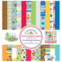 Doodlebug Design - Doggone Cute Collection - 12 x 12 Paper Pack