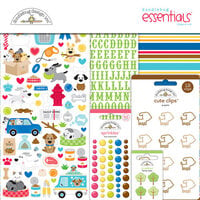 Doodlebug Design - Doggone Cute Collection - Essentials Kit
