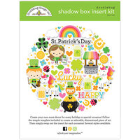 Doodlebug Design - Shadow Box Insert Kit - Lots O'Luck