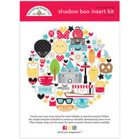 Doodlebug Design - Shadow Box Insert Kit - Fun At The Park