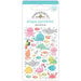 Doodlebug Design - Seaside Summer Collection - Stickers - Shape Sprinkles - Enamel - Down By The Sea