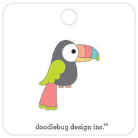 Doodlebug Design - Seaside Summer Collection - Collectible Pins - Tiki Toucan