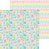 Doodlebug Design - Seaside Summer Collection - 12 x 12 Double Sided Paper - Under The Sea