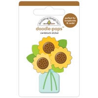 Doodlebug Design - Farmer's Market Collection - Stickers - Doodle-Pops - Bit of Sunshine