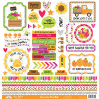 Doodlebug Design - Farmer's Market Collection - 12 x 12 Cardstock Stickers - This and That