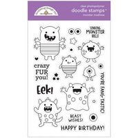 Doodlebug Design - Monster Madness Collection - Halloween - Clear Photopolymer Stamps - Monster Madness