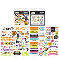 Doodlebug Design - Monster Madness Collection - Halloween - Odds and Ends - Die Cut Cardstock Pieces - Chit Chat