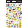 Doodlebug Design - Halloween - Monster Madness Collection - Stickers - Puffy Shapes - Icons
