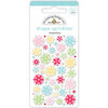 Doodlebug Design - Candy Cane Lane Collection - Stickers - Shape Sprinkles - Enamel - Frosted Flurry