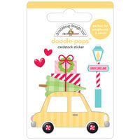 Doodlebug Design - Candy Cane Lane Collection - Christmas - Stickers - Doodle-Pops