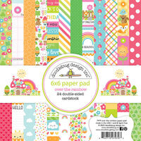 Doodlebug Design - Over The Rainbow Collection - 6 x 6 Paper Pad