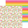 Doodlebug Design - Over The Rainbow Collection - 12 x 12 Double Sided Paper - Over The Rainbow