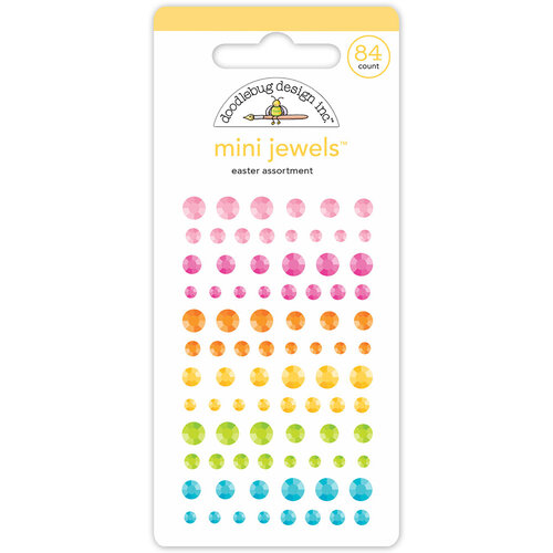Doodlebug Design - Bunny Hop Collection - Mini Jewels - Easter Assortment