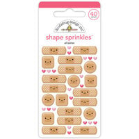 Doodlebug Design - Happy Healing Collection - Shape Sprinkles - All Better
