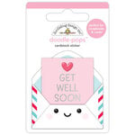Doodlebug Design - Happy Healing Collection - Cardstock Stickers - Doodle-Pop - Get Well Soon