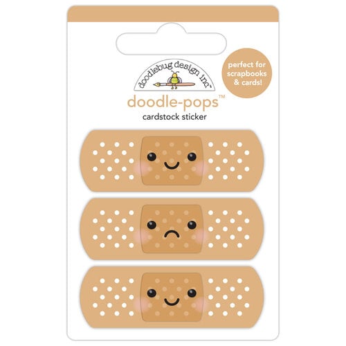 Doodlebug Design - Happy Healing Collection - Cardstock Stickers - Doodle-Pop - All Better