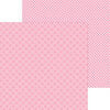 Doodlebug Design - Monochromatic Collection - 12 x 12 Double Sided Paper - Cupcake Plaid