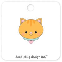 Doodlebug Design - Pretty Kitty Collection - Collectible Pins - Muffin