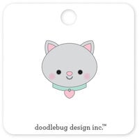 Doodlebug Design - Pretty Kitty Collection - Collectible Pins - Pepper