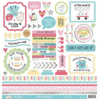 Doodlebug Design - Happy Healing Collection - Cardstock Stickers - This And That