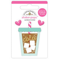Doodlebug Design - Hello Again Collection - Stickers - Shaker-Pops - Soda Sweet