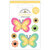 Doodlebug Design - Hello Again Collection - Stickers - Doodle-Pops - Fancy Flutters