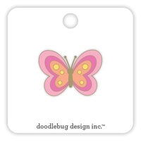Doodlebug Design - Hello Again Collection - Collectible Pins - Butterfly Kisses
