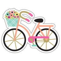 Doodlebug Design - Hello Again Collection - Sticker Doodle - Enjoy The Ride