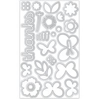 Doodlebug Design - Hello Again Collection - Doodle Cuts - Metal Dies - Butterfly Wishes