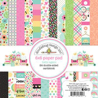 Doodlebug Design - Hello Again Collection - 6 x 6 Paper Pad