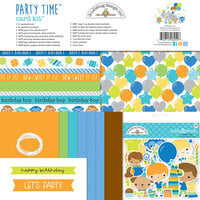 Doodlebug Design - Cards And Envelopes Kit - Party Time